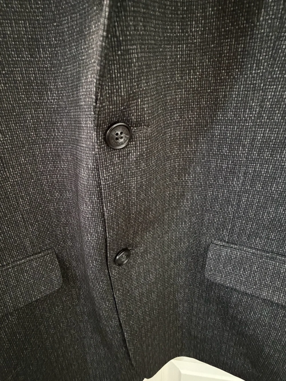 7 Diamonds Starsky Mens XL Gray Stretch Blazer Sport Coat 2 Button Modern Fit